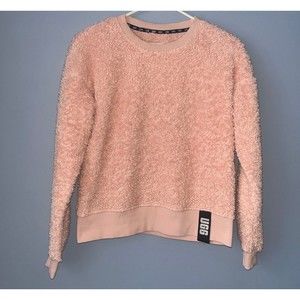 UGG Sherpa Fuzzy Sweatshirt in Pink